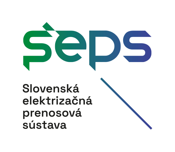 Official logo of the Slovak electricity transmission system, Plc. company 