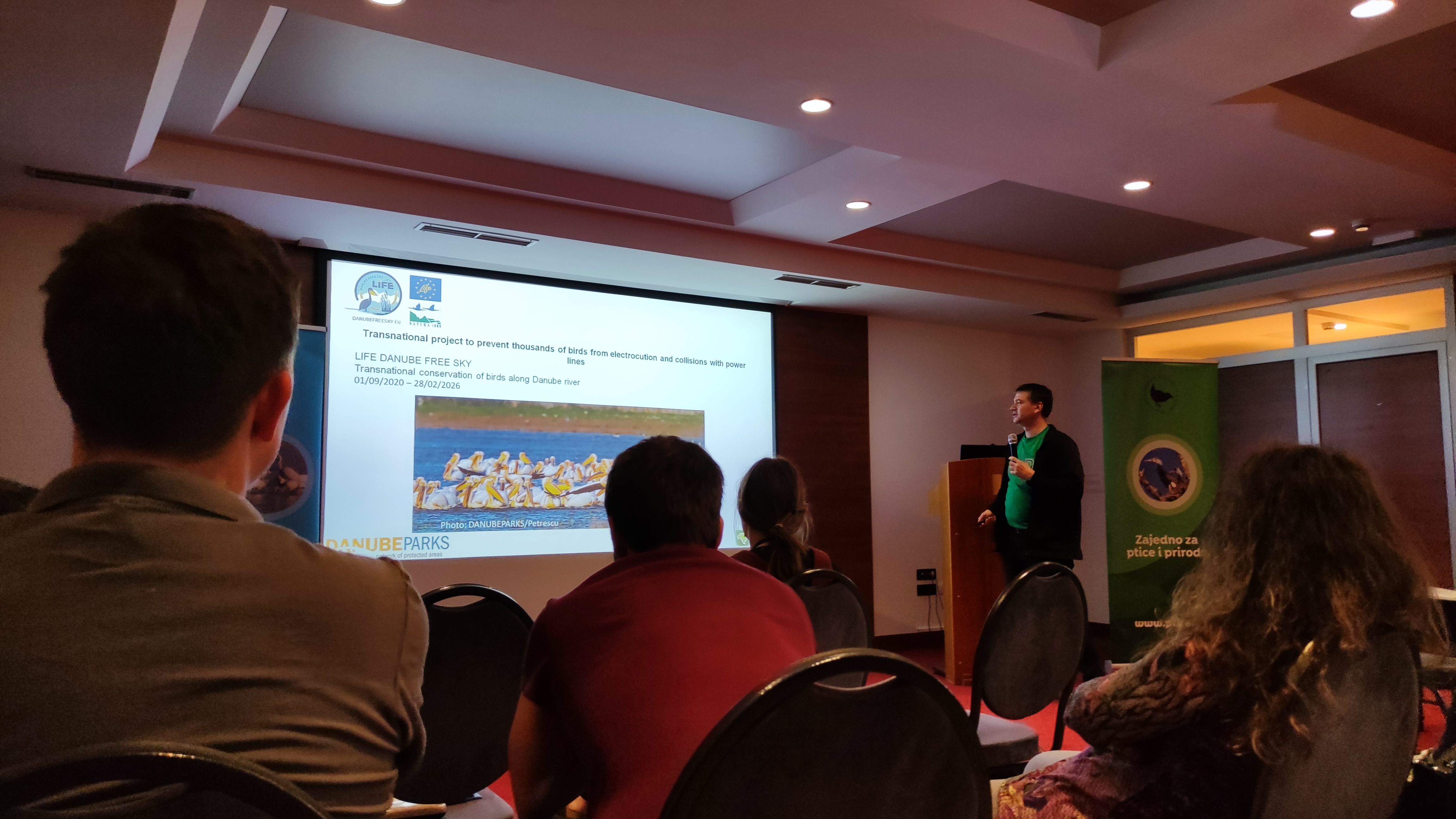 LIFE DANUBE FREE SKY PRESENTED AT 4th ADRIATIC FLYWAY CONFERENCE