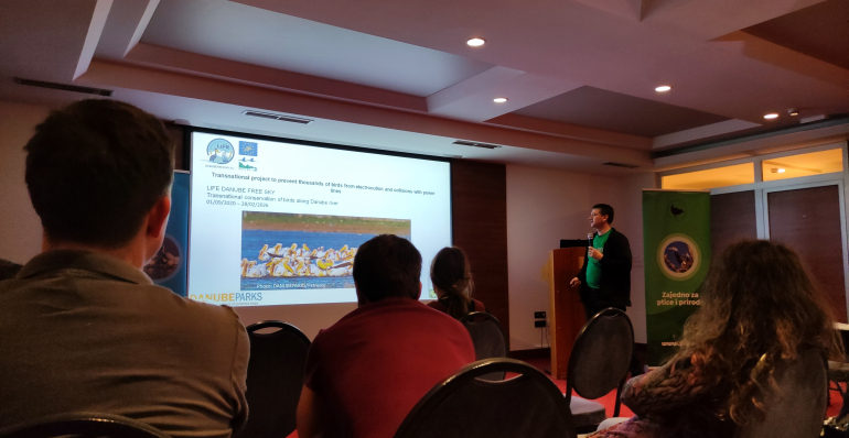 LIFE DANUBE FREE SKY PRESENTED AT 4th ADRIATIC FLYWAY CONFERENCE