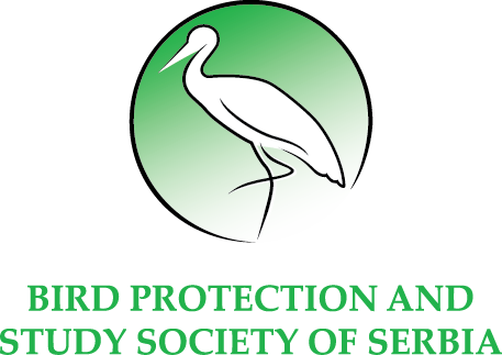 Official logo of the Bird Protection and Study Society of Serbia